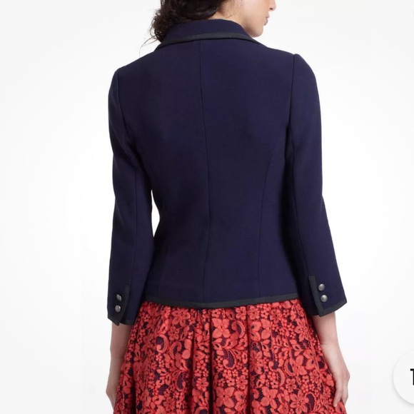 Cartonnier for Anthropologie Window Pane Blazer Jacket - Picture 2 of 5